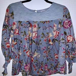 lauren conrad floral top